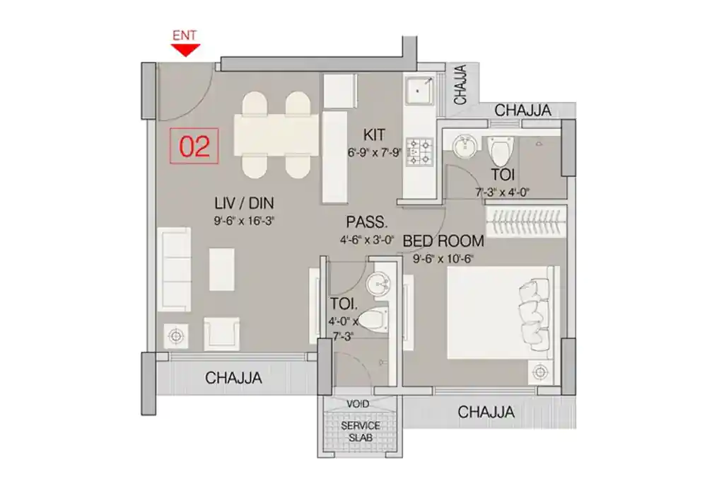1 BHK