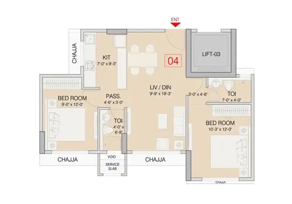 2 BHK